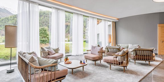 Eingangshalle - AQUA DOME Hotel - Längenfeld