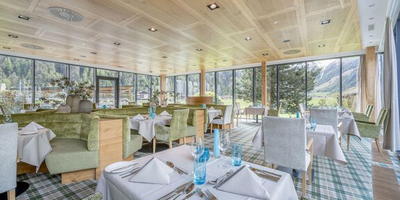 Hotelrestaurant - AQUA DOME Hotel - Längenfeld