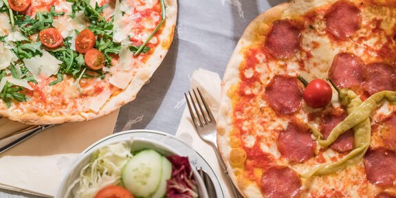 Pizza im Wildspitz - *** Appartement Pizzeria Wildspitz´ - Vent