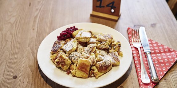 Kaiserschmarrn - Schöne Aussicht (Hütte) - Vent