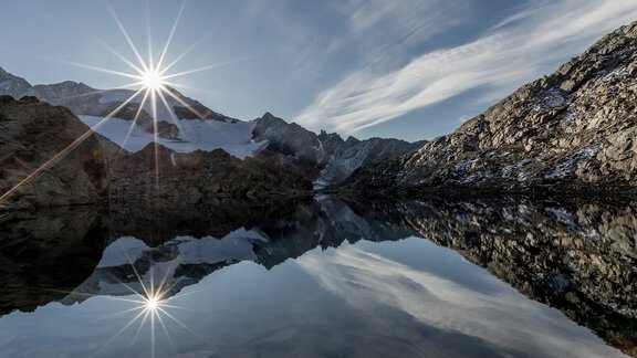 See hinter  Hildesheimer Hütte - Ötztal