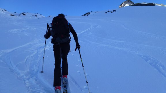 Aufstieg zur Langtalereckhütte 2430m - Ötztal