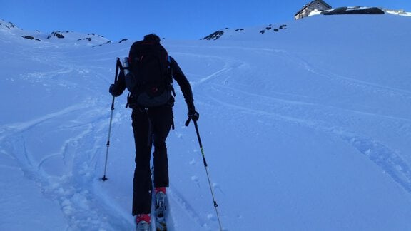 Ascent to Langtalereckhütte 2430m - Ötztal