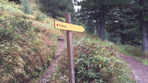 Beschilderung Zirbenweg - Nicole Klotz