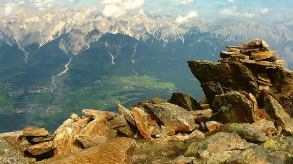 Pirchkogel - View into the Inn Valley