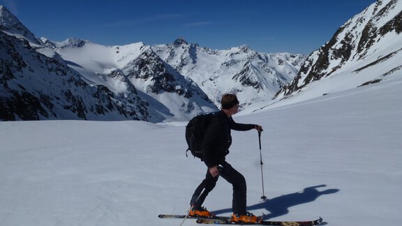 View the cirque back towards the southwest - Ötztal