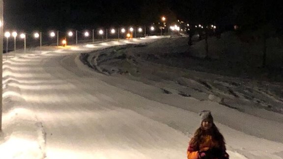 illuminated toboggan run Piburg - Ötztal Tourismus Büro Oetz