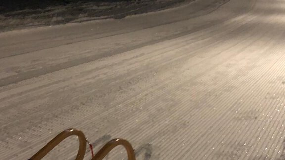 Toboggan run in Piburg at night - Ötztal Tourismus Büro Oetz