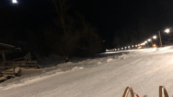 Sledding fun at night - Ötztal Tourismus Büro Oetz