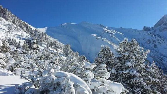 Winterlandschaft in Hochoetz - Ötztal