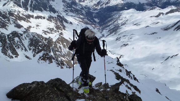 Easy to the summit on the Stapf - Ötztal