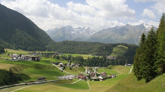 Ortsaufnahme Niederthai - Ötztal
