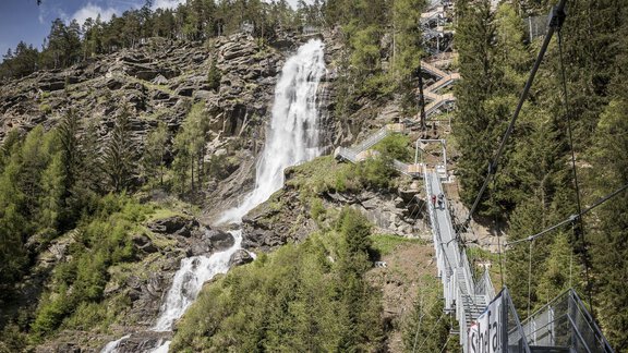 Stuibenfall bei Umhausn - Ötztal Tourismus