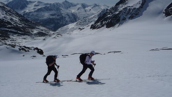 View towards the south into the Rofen valley. - Ötztal