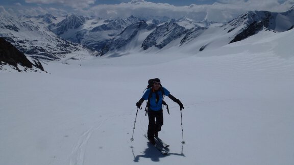 View towards southeast - Ötztal