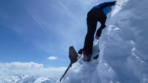 The last steep ascent - Ötztal