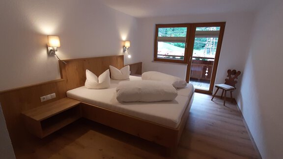 Schlafzimmer Appartement IV - Gästehaus Elisabeth - Gries