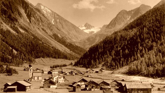 t-00760_Gries bei Imst im Oetztal Sulztal_Ortsansi - Hotel Schöpf - Gries