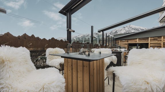 Terrasse - SKI | GOLF | WELLNESS Hotel Riml ****S - Hochgurgl