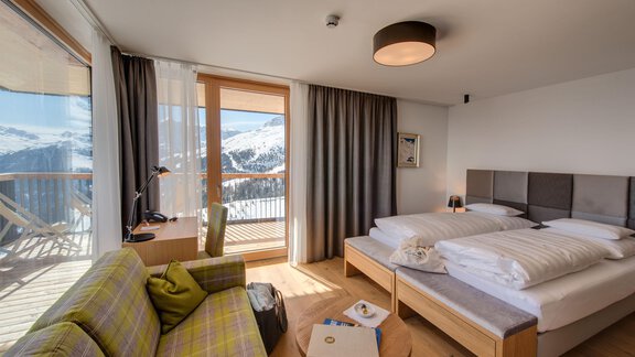 Panoramazimmer Süd/Ost - 4 * Superior Hotel Schöne Aussicht - Hochsölden