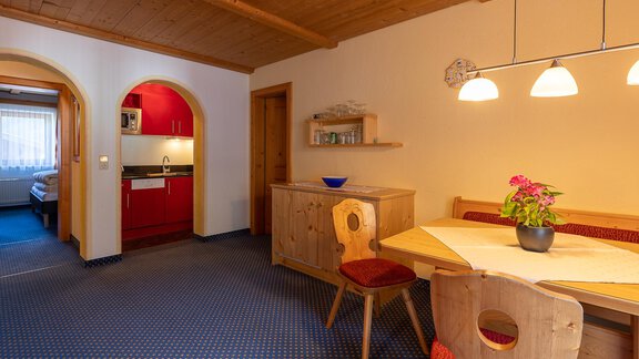 gemütliche Essecke Appartement für 2-5 Personen - Appt. Gstrein Klaudia - Längenfeld