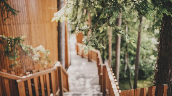 Waldhochsteg - Naturhotel Waldklause - Längenfeld