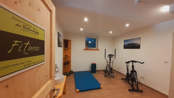 Fitnessraum Appartement der Veitenhof Tirol Aktivu - Appartements & Biobauernhof der Veitenhof - Niederthai