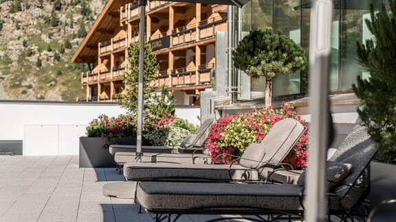 Sonnenliege - Hotel Edelweiss & Gurgl - Obergurgl 