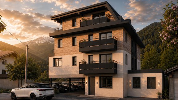 04 Perspektive Ost - A CASA "Aventurin" - Sölden
