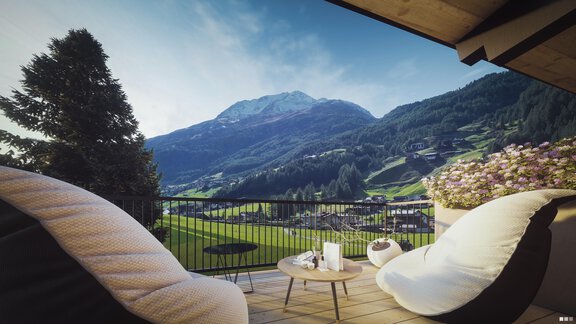 BALKON 06 - A CASA "Granat" - Sölden