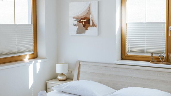 Schlafzimmer links_Bergbach - Appartement Bergbach Sölden - Sölden