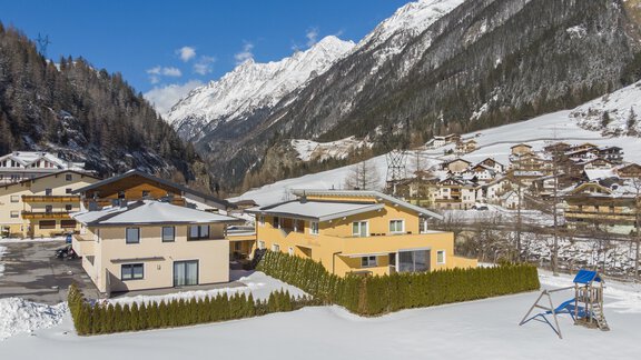 Ansicht Winter - Appartement MonAlisa - Sölden