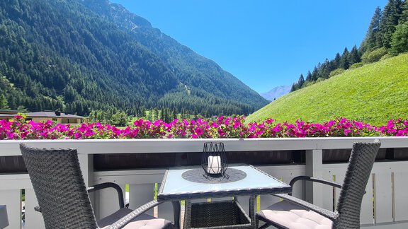 Balkon App. 2 Schlafzimmer - Appartement Skorpion - Sölden