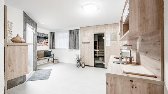 Wellnessbereich - Appartementhaus Kathrin - Sölden