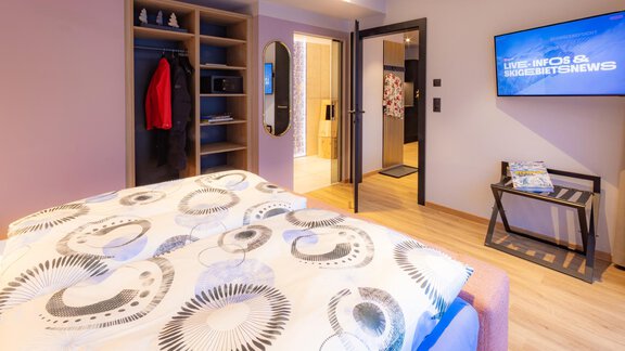 Clemanris Schlafzimmer 1B Foto Lorenzi - Appartements Lorenzi - Sölden