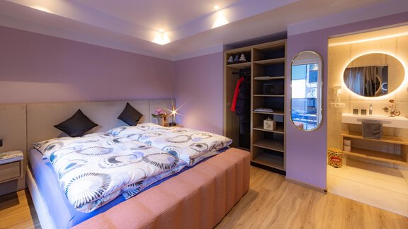 Clemantis Schlafzimme 1 C - Appartements Lorenzi - Sölden