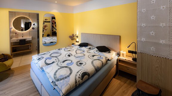 Enzian App Schlafzimmer Foto Lorenzi - Appartements Lorenzi - Sölden