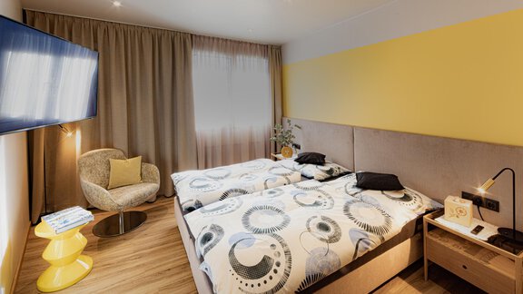 Butterblume Schlafzimmer 1 C - Appartements Lorenzi - Sölden