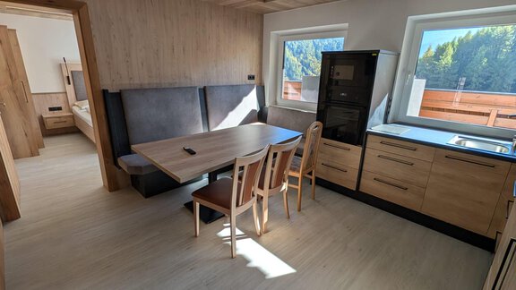 Große Küche mit Essbereich - Appt. Rosmarie - Sölden