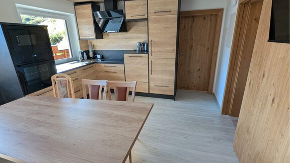 Essbereich mit Küche - Appt. Rosmarie - Sölden