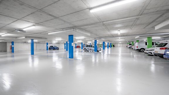 Underground parking - Camping Sölden Apartments - Sölden