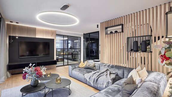 TV Raum - Chalet White Pearl by MYALPS - Sölden