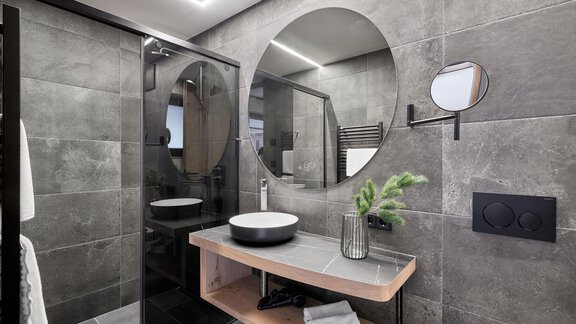 Badezimmer - Chalet White Pearl by MYALPS - Sölden