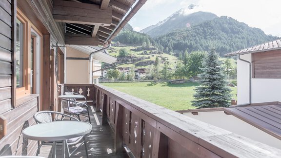 Balkon - Ferienhaus Apart Sonnzeit - Sölden