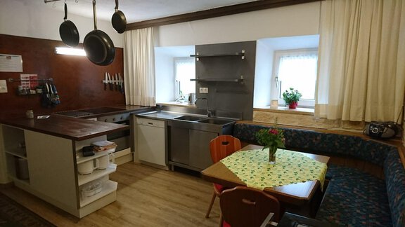 Küche und Essbereich - Ferienhaus Kaspers - Sölden