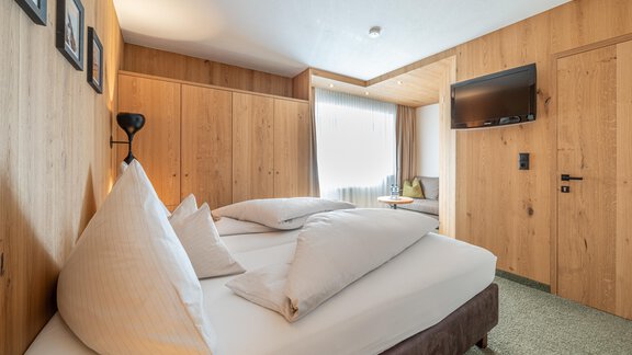 Komfort-Dreibettzimmer PLUS Familienzimmer - Garni Concordia - Sölden