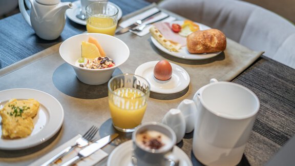 Frühstück - Garni Concordia - Sölden