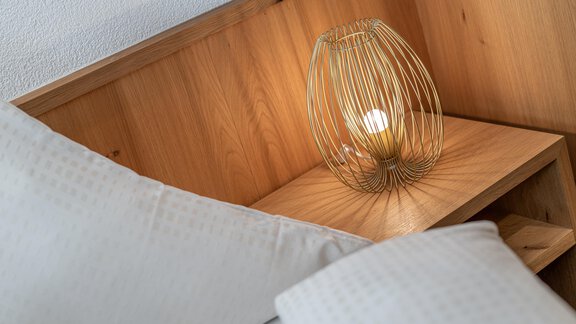 Komfort-Dreibettzimmer Detailansicht - Garni Concordia - Sölden