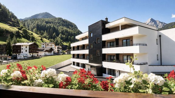 Zimmeraussicht - Garni Rustica - Sölden