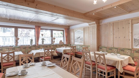 Frühstücksraum - Garni Vierjahreszeiten - Sölden